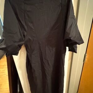 Entro Classic Black Puffy Sleeve Dress